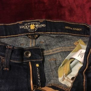 Lucky brand jeans sienna tomboy-straight leg.2015